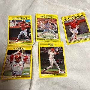 Cincinnati Reds Baseball Trading Cards Set - Reds Edition